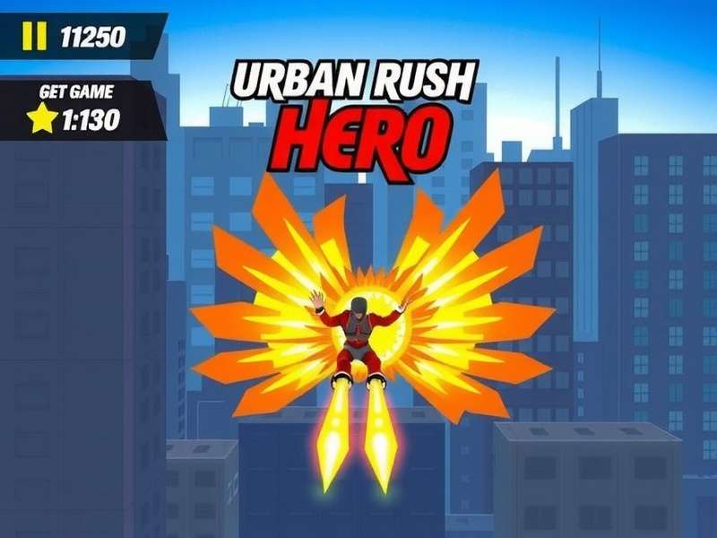 Urban Rush Hero Game Screenshot